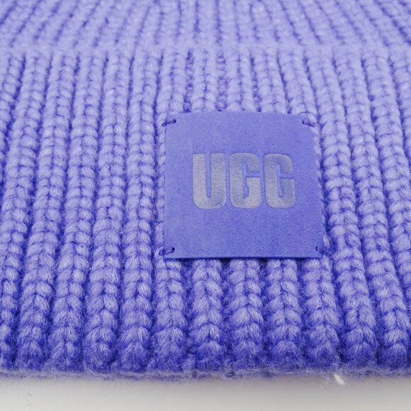 UGG Chunky Ribbed Beanie in Lupine Color - Picture 2 of 7